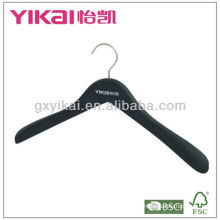 Luxury Rubber Coated Wooden Coat Hanger